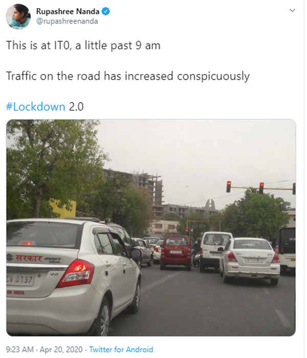 लॉकडाउन से मिली छूट तो जूझना पड़ा भारी ट्रैफिक से, ट्विवर पर आए जाम के कई वीडियो