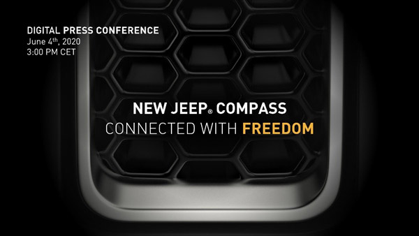 Jeep Compass Facelift World Premiere: जीप कम्पास फेसलिफ्ट का 4 जून को होगा खुलासा