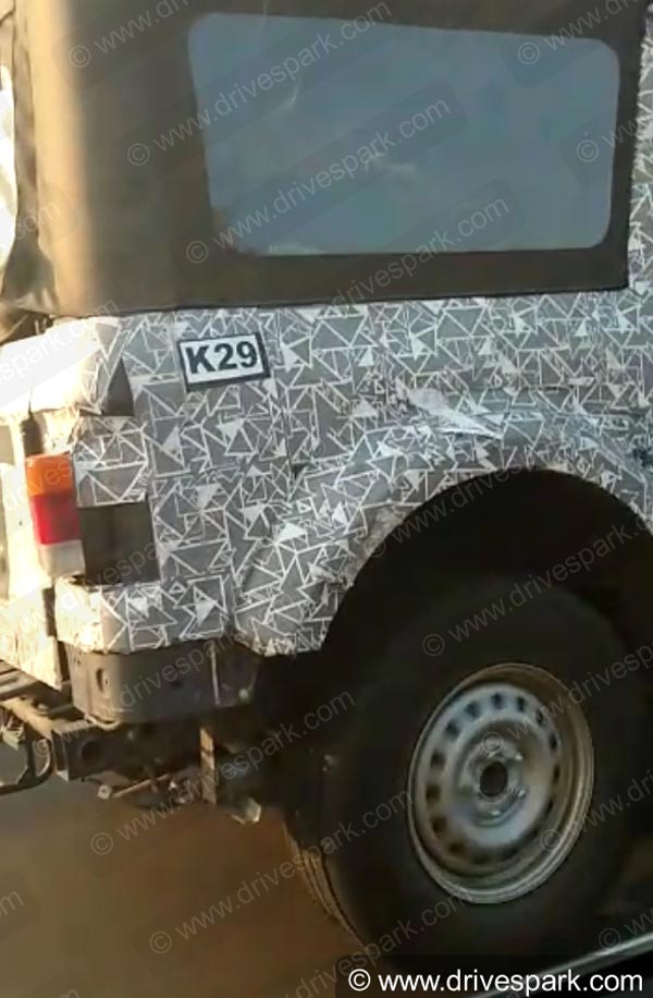 2020 Mahindra Thar Spy Pics: लाॅकडाउन में 2020 महिंद्रा थार की हो रही है टेस्टिंग, देखें तस्वीरें