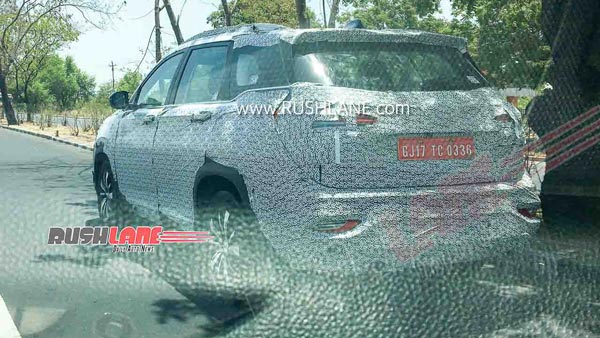 MG Hector Plus Spied Testing: एमजी हेक्टर प्लस टेस्टिंग लॉन्च जल्द जानकारी