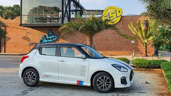 Maruti Suzuki Swift Modified: मारुति स्विफ्ट को बीएमडब्ल्यू एम डिवीजन की तरह किया मॉडिफाई