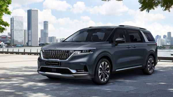 2021 Kia Carnival MPV Unveiled: नई किया कार्निवल खुलासा अपडेट जानकारी