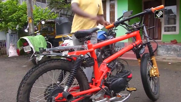 Kerala Student Builds Light Motorcycle: केरल 9 साल के बच्चे कबाड़ से बनाई बाइक माइलेज 50 किलोमीटर