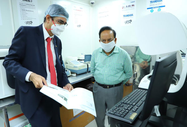 Mobile Lab For Covid-19 Testing Launched: देश का पहला कोविड-19 मोबाइल टेस्टिंग लैब हुआ लाॅन्च