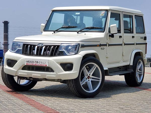 Mahindra Bolero With Wheels Inspired By G-Wagon: महिंद्रा बोलेरो को मिला मर्सिडीज-बेंज का अवतार