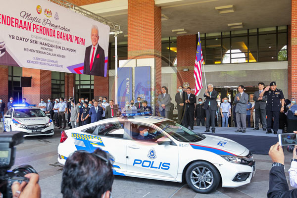 Honda Civic Added To Malaysian Police Fleet: होंडा सिविक मलेशिया पुलिस कार