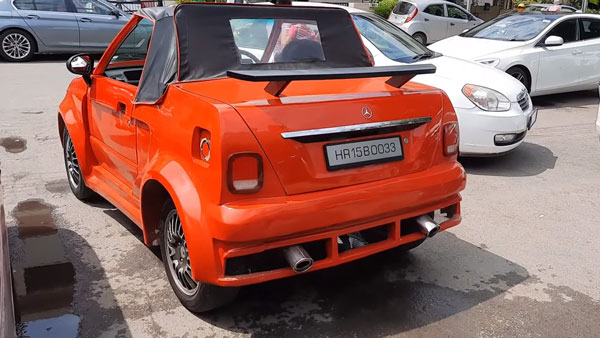Maruti 800 Modified Into Sports Car: मारुति 800 को माॅडिफाई कर बनाया स्पोर्ट्स कार, देखें वीडियो