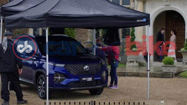 MG Hector Plus Spied In New Paint Scheme: एमजी हेक्टर प्लस नए रंग में आई नजर, जुलाई में होगी लॉन्च