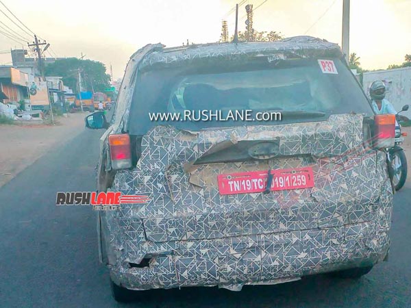 New Mahindra XUV500 Spied Testing: नई महिंद्रा एक्सयूवी500 टेस्टिंग के दौरान दिखी, जल्द होगी लाॅन्च