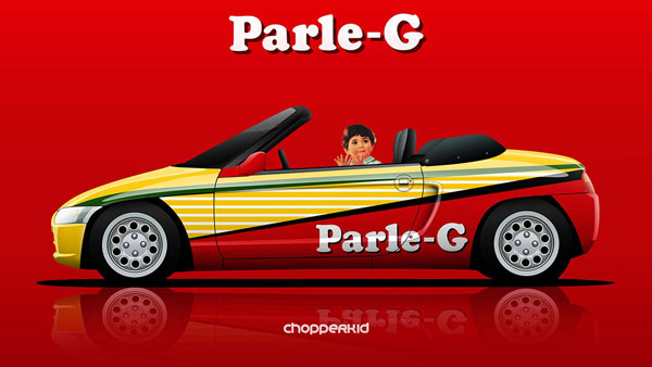 Famous Indian Brands Presented In Sports Cars: कलाकार ने उतारी कारों पर स्वदेशी ब्रांडों की तस्वीरें