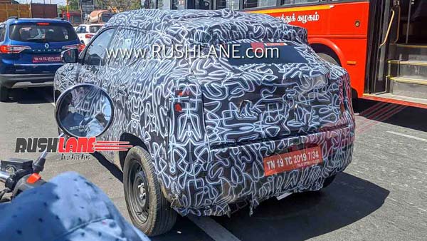 Renault Kiger Compact-SUV Spied: रेनॉल्ट की कॉम्पैक्ट एसयूवी काईगर टेस्टिंग के दौरान आई नजर