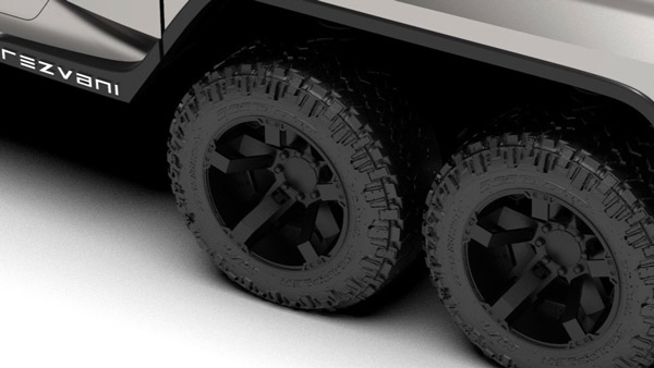 Rezvani Hercules 6X6 SUV Teased: रेजवानी हरक्यूलिस 6X6 का टीजर जारी, जल्द होगी लॉन्च