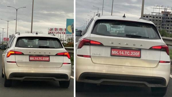 Skoda Kamiq Spied Testing: स्कोडा कॉमिक एसयूवी एक बार फिर टेस्टिंग के दौरान आई नजर