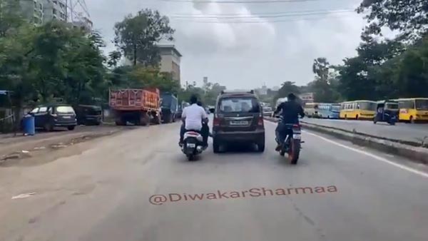 Car Towing Jugaad In Mumbai: भारत कार टोइंग जुगाड़ वीडियो