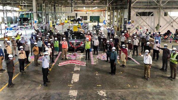 Citroen C5 Aircross Trial Assembly: सिट्रॉन सी5 एयरक्रॉस की ट्रायल एसेम्बली की हुई शुरुआत