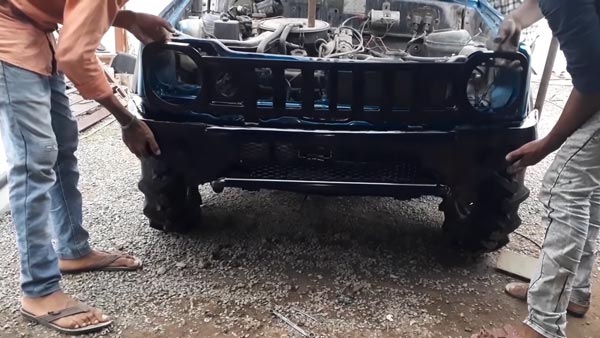 Maruti 800 Modified Into A Jimny: मारुति 800 को जिम्नी में किया तब्दील, देखें वीडियो