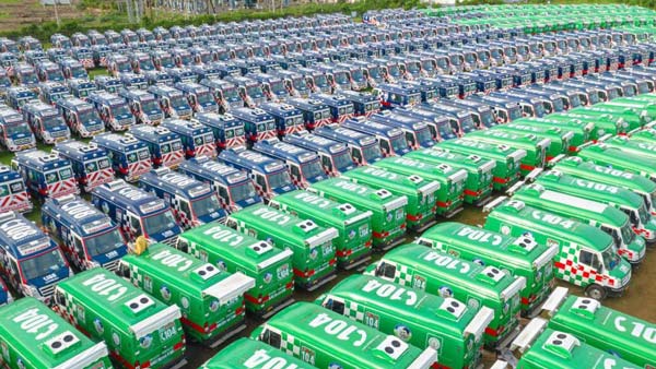 Force Traveller Ambulances Delivered: आंध्र प्रदेश सरकार को मिली 1000 फोर्स एम्बुलेंस की डिलीवरी