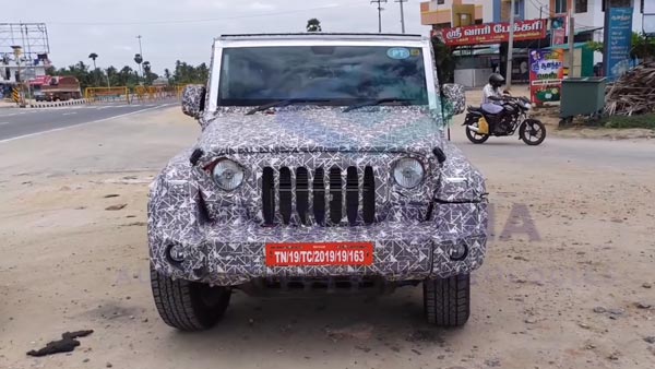 2020 Mahindra Thar Spied Testing: नई महिंद्रा थार टेस्टिंग के दौरान दिखी, सामने आई यह जानकारियां
