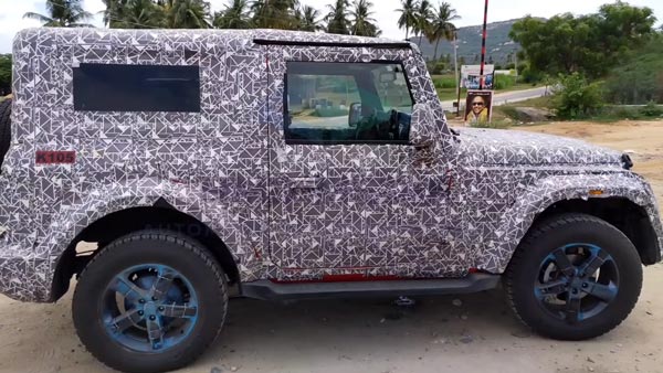 2020 Mahindra Thar Spied Testing: नई महिंद्रा थार टेस्टिंग के दौरान दिखी, सामने आई यह जानकारियां