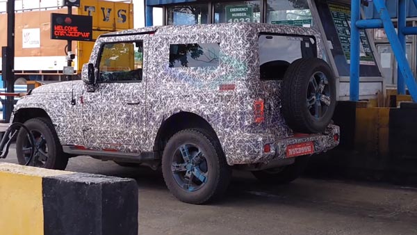 2020 Mahindra Thar Spied Testing: नई महिंद्रा थार टेस्टिंग के दौरान दिखी, सामने आई यह जानकारियां