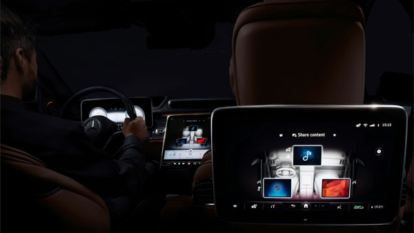 Mercedes-Benz S-Class Touchscreen Revealed: नई मर्सिडीज-बेंज एस-क्लास में मिलेगा बड़ा टचस्क्रीन, देखें