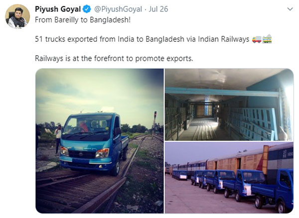 Tata Ace Trucks Exported To Bangladesh: 51 टाटा ऐस मिनी ट्रकों को भेजा गया बांग्लादेश, देखें