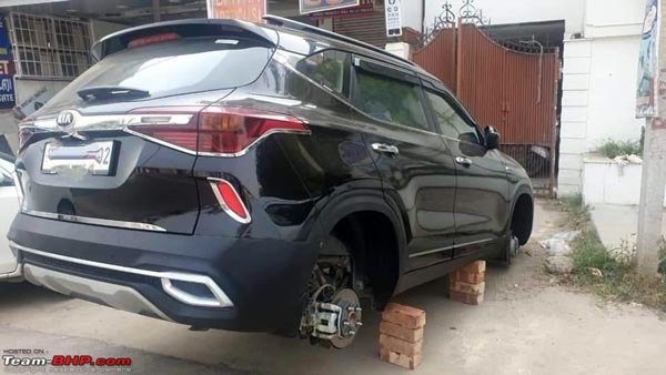 New Hyundai Creta & Kia Seltos Wheels Stolen In Delhi: नई क्रेटा और सेल्टॉस के व्हील ले उड़े चोर