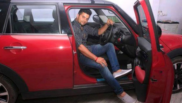 Suresha Raina Seen Driving With His Daughter: क्रिकेटर सुरेश रैना बारिश ड्राइविंग मिनी कंट्रीमैन जानकारी