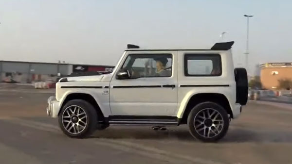 Suzuki Jimny Customized Into G-Class: सुजुकी जिम्नी को मिनी मर्सिडीज जी-वैगन में किया कस्टमाइज
