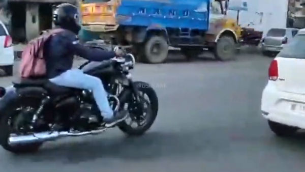 RE 650CC Cruiser Bikes Spotted: रॉयल एनफील्ड 650 सीसी क्रूजर बाइक टेस्टिंग के दौरान आई नजर