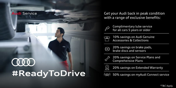 Audi ‘Ready To Drive’ Campaign: ऑडी इंडिया ने शुरु किया ‘रेडी टू ड्राइव’ कैम्पेन, जानें क्या हैं लाभ