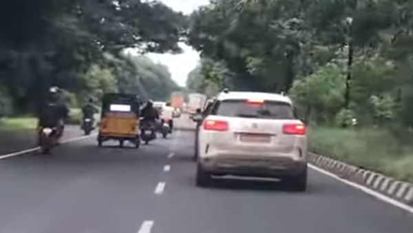 Citroen C5 Aircross Spied Testing: सिट्रोन सी5 एयरक्रॉस टेस्टिंग इंडिया लॉन्च जानकारी