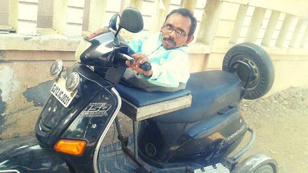 Differently Abled Man Modify Scooter For Himself: दिव्यांग व्यक्ति ने अपने लिए बनाई स्कूटर, इस तरह से खुद को किया आत्मनिर्भर