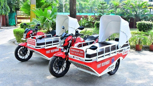 Hero First-Responder Vehicle: हीरो ने गुरुग्राम के अस्पताल में दान किए दो फर्स्ट-रिस्पॉन्डर व्हीकल