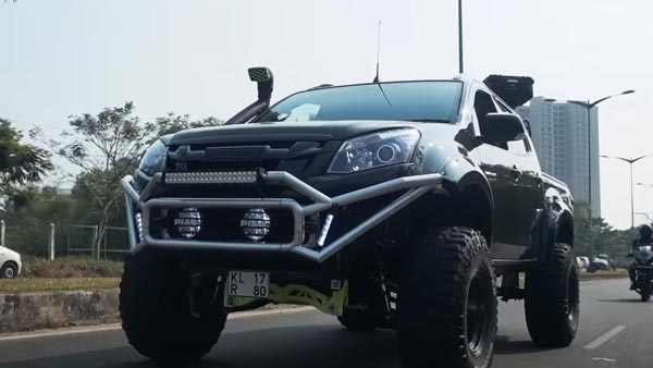 This Modified Isuzu V-Max Fined Rs. 48,000: केरल मॉडिफाई इसुजु वी-मैक्स 48,000 रुपये का फाइन