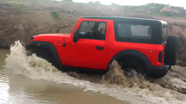 Mahindra Thar Off-Road Capabilities: महिंद्रा थार ने दिखाया अपना ऑफ-रोड क्षमता, देखें वीडियो