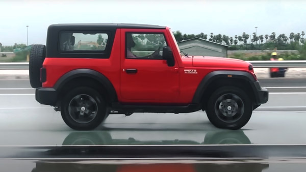Mahindra Thar Off-Road Capabilities: महिंद्रा थार ने दिखाया अपना ऑफ-रोड क्षमता, देखें वीडियो