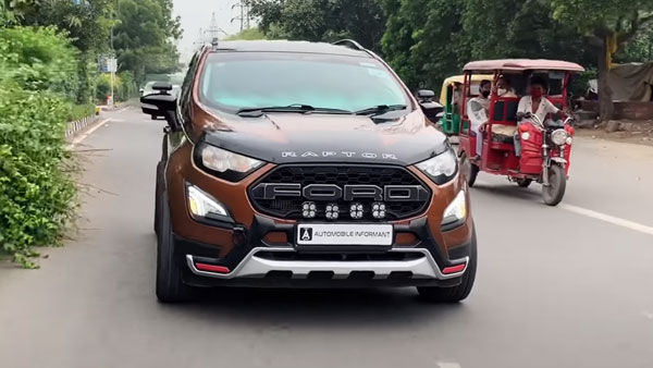 Ford EcoSport Modification: फोर्ड इकोस्पोर्ट को किया मॉडिफाई, देखकर हो जाएगी नीयत खराब