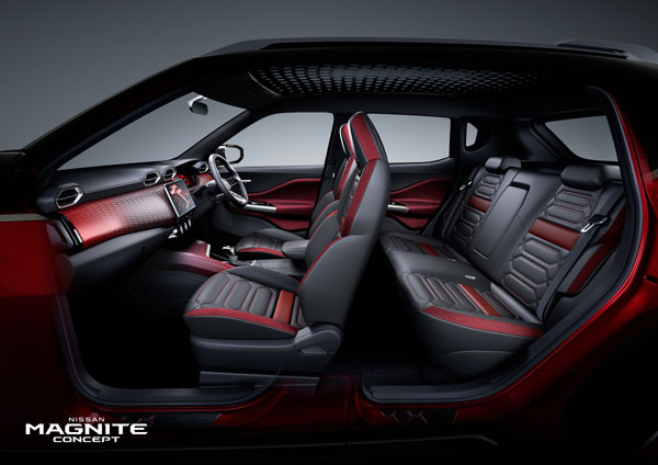 Nissan Magnite Concept Interior Revealed: निसान मैग्नाईट कांसेप्ट इंटीरियर जानकारी आई सामने देखें तस्वीरें