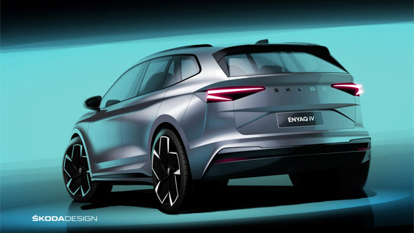 New Skoda Electric SUV: स्कोडा ने नई इलेक्ट्रिक एसयूवी का स्केच किया जारी, देखें