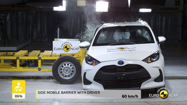 Toyota Yaris Safety Rating: टोयोटा यारिस को एनसीएपी क्रैश टेस्ट में मिले 5-स्टार