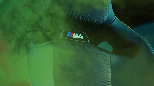 BMW M3 Bright Green Teaser: बीएमडब्ल्यू एम3 का नया टीजर जारी, नए हरे रंग में होगी पेश