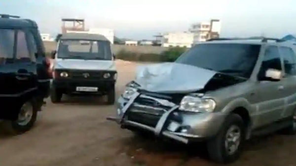 Chandrababu Naidu’s Car Escapes Collision: चंद्रबाबू नायडू की कार के साथ होने वाला था कुछ ऐसा, देखें