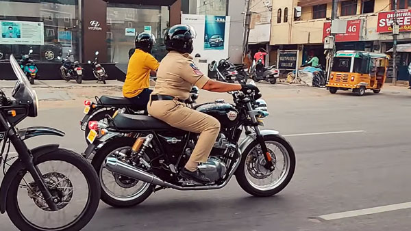 Cop Buys Royal Enfield Interceptor 650: महिला पुलिस खरीदी रॉयल एनफील्ड बाइक कारण