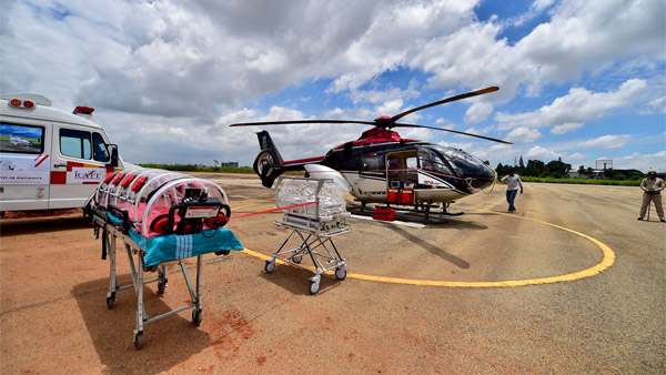 Karnataka Air Ambulance Service: अब एयर एम्बुलेंस कोविड-19 मरीजों को जल्द पहुंचाएगी अस्पताल बैंगलोर