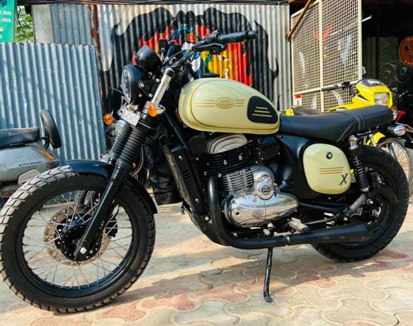 Jawa 42 Modified Into Scrambler: जावा 42 को मिला शानदार स्क्रैंबलर लुक, देखें तस्वीरें