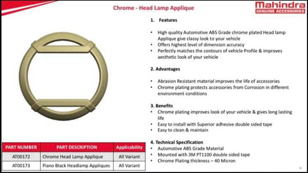 new-mahindra-thar-official-accessories-revealed-details