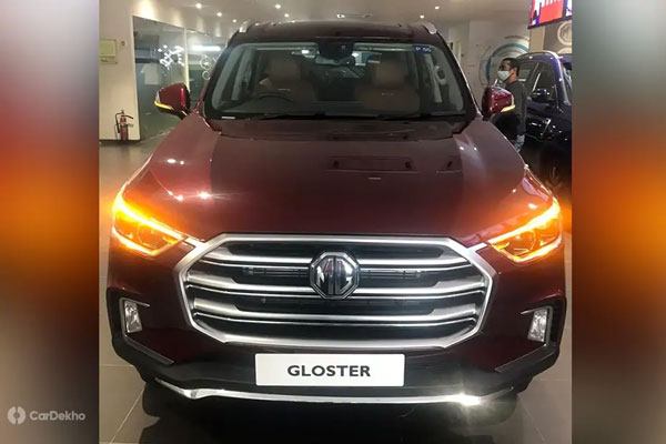 MG Gloster Reached At Dealership: एमजी ग्लोस्टर डीलरशिप पर आई नजर, जल्द होगी लॉन्च