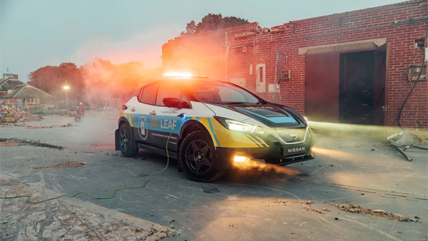 Nissan RE-Leaf Rescue Car: निसान की यह कार है चलता फिरता पाॅवर हाउस, आपदा मे बचाती है जान