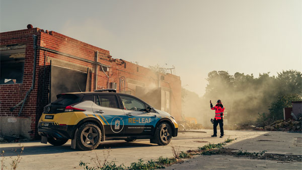 Nissan RE-Leaf Rescue Car: निसान की यह कार है चलता फिरता पाॅवर हाउस, आपदा मे बचाती है जान